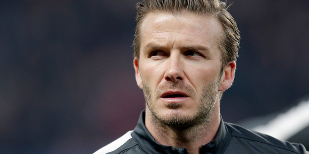 David Beckham is set to retire. Photo / AP