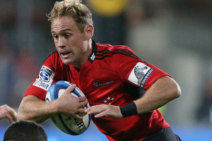 Crusaders halfback Andrew Ellis has re-committed to Crusaders and New Zealand Rugby for a further two years, on the eve of his 100th match in Super Rugby. Photo / Getty Images.