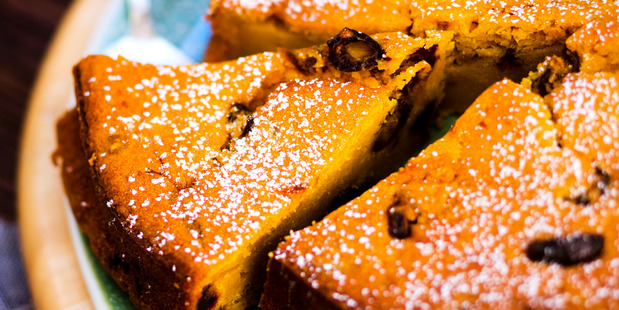Pumpkin and Date Cake. Photo / NZH