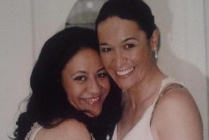 Claudette Hauiti (left) and her partner Nadine Hauiti-Mau. Photo / Supplied