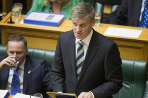 Finance Minister Bill English. Photo / Mark Mitchell