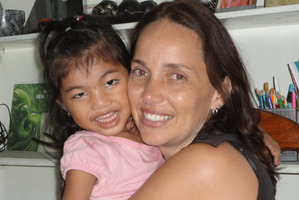 Kathryn Dyer says the ban on Jendah means the whole family is stranded in Cambodia.
