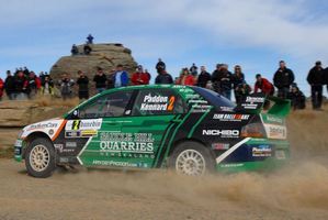 Hayden Paddon and co-driver John Kennard are keen to measure their speed against the international drivers. Photo / Euan Cameron