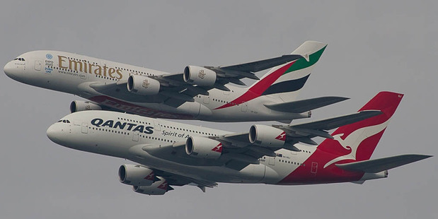 The agreement allows passengers to benefit from each of the carriers' frequent flyer schemes. Photo / Bernie Proctor