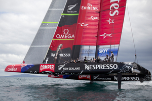 Team New Zealand. Photo / Greg Bowker