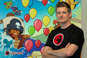 Chris Harris started Ninja Kiwi with his brother Stephen in 2006. Photo / Brett Phibbs