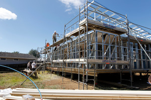 One proposal would have prisoners build houses with Habitat for Humanity. Photo / Herald on Sunday