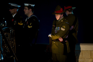Part of the NZDF Contingent Support to Anzac Day Commemorations in Turkey. Photo / Judith Watts