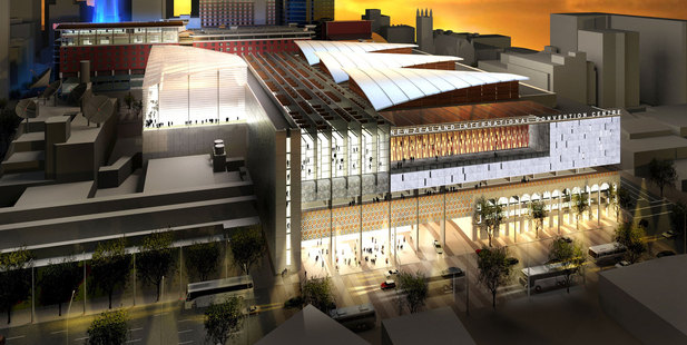 Artist impression of the new national convention centre.