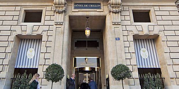 The Hotel de Crillon has closed for renovation. Photo / Supplied
