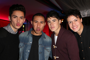 Boy band Moorhouse. Photo / Norrie Montgomery