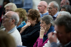 Concerned Panmure locals voiced their concern over the proposed Unitary Plan's effect on their community. Photo / Greg Bowker
