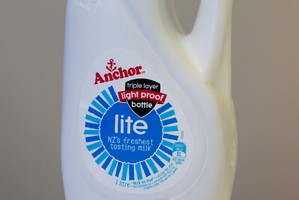 Light damage occurs long before milk is in the fridge. Photo / Brett Phibbs