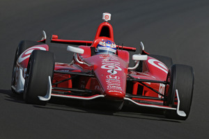 Scott Dixon during practice for 2013 Indy 500. Photo / IndyCar