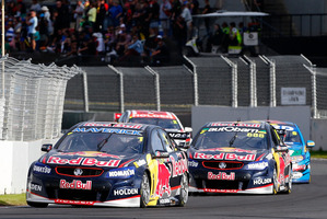 The return of V8 Supercars racing to Pukekohe last month resulted in fewer spectators and visitor nights than hoped. Photo / Getty Images