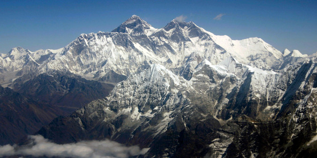 The mighty Mount Everest, Nepal. Photo / AP
