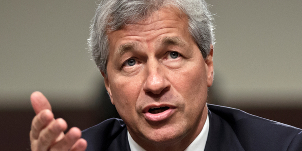 Jamie Dimon will stay as chairman and chief executive. Photo / AP