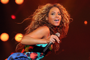 Jay-Z has told a radio DJ that the rumours about Beyonce's second pregnancy are not true. Photo / AP