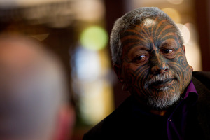Activist Tame Iti. Photo / Dean Purcell