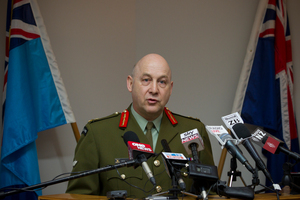 Chief of Defence Force Lieutenant General Rhys Jones. Photo / Greg Bowker