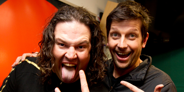 Mikey Havoc and Matt Heath were brought in to revive Radio Hauraki. Photo / Dean Purcell