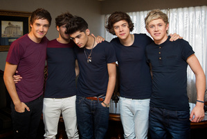 Boy band One Direction (l-r) Liam Payne, Louis Tomlinson, Zayn Malik, Harry Styles and Niall Horan.Photo / Sarah Ivey