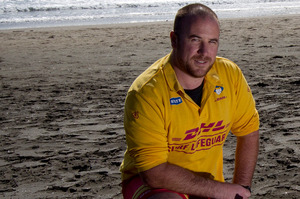 Raglan lifeguard Kris O'Neill is angry at the planned job cuts. Photo / Sarah Ivey
