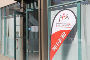 Canterbury University students are volunteering their services at community law offices. Photo / Geoff Sloan
