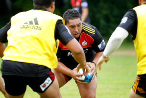Ben Tameifuna will start in the No. 3 jersey. Photo / Christine Cornege