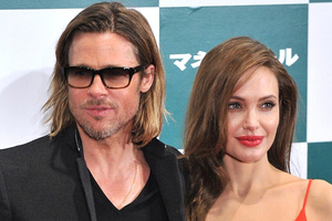 Brad Pitt and Angelina Jolie. Photo/AFP