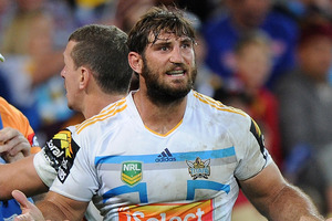David Taylor of the Gold Coast Titans. Photo / Getty Images