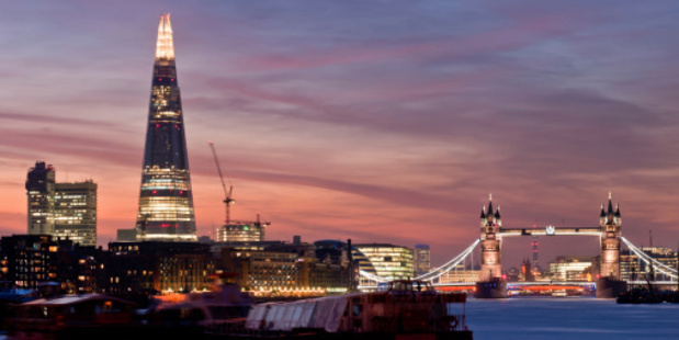 The Shard, London. Photo / Thinkstock