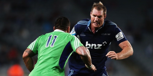 The Blues and Highlanders clash in Dunedin tonight. Photo / Getty Images