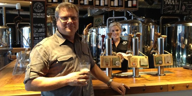 Deep Creek Brewing's Alan Spinks. Photo / Supplied