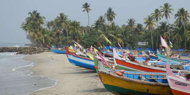 Arakal beach, India. Photo / Peter Waterhouse