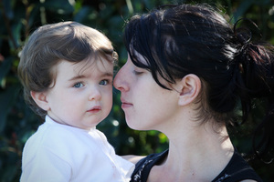 Toni Alexander with her daughter Ava Alexander-Thomas. Photo / Joel Ford