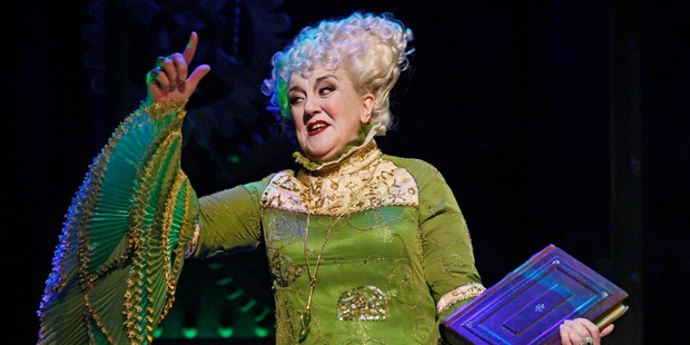 Actress Maggie Kirkpatrick, who plays Madame Morrible in the musical Wicked, says her character is has more depth than some villains she's played. Photo / Supplied