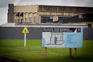 So far only one of an anticipated 20 marine firms has set up business in Yard 37 at Hobsonville. Photo / Natalie Slade