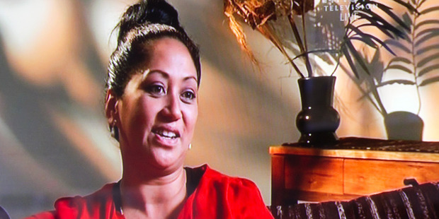 Claire Nathan says her ta moko depicts her children and her heritage. Photo / Maori TV