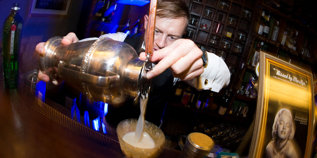 Winner of the NZ Diageo Reserve bartending competition, Jason Clark. Photo / Supplied