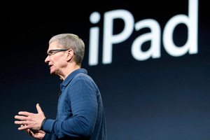 Apple CEO Tim Cook. Photo / AP