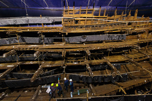 The Mary Rose provides a snapshot of Tudor life on board the vessel. Photo / AP