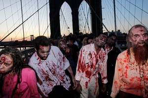 Cotard's Syndrome, which is also known as Walking Corpse Syndrome because it makes people think they have turned into zombies. Photo / AP