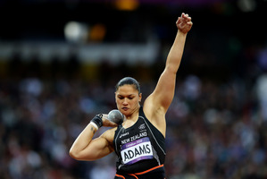 New Zealand shot putter Valerie Adams. Photo / Brett Phibbs