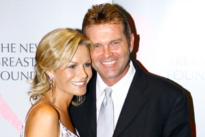 Martin Crowe says his wife, Lorraine Downes, is an amazing woman who has stayed positive and helped him through all of his chemotherapy treatments. Photo / APN