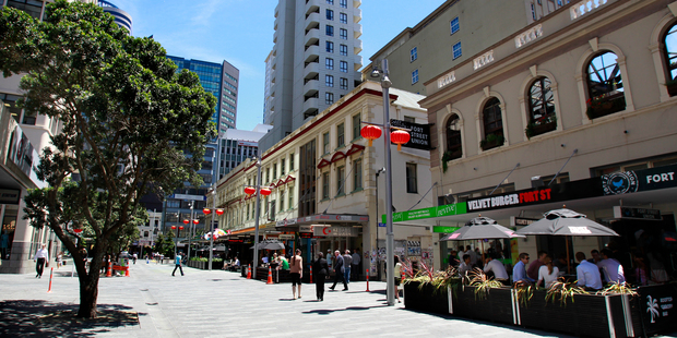 The CBD and adjoining suburbs could do with a massive injection of more people to add vibrancy to the city's heart. Photo / Steven McNicholl