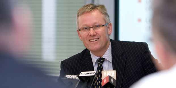 Xero chairman Sam Knowles, seen here in his previous role as Kiwibank chief executive, has sold 100,000 Xero shares at $13.04 apiece. Photo / Tim Hales