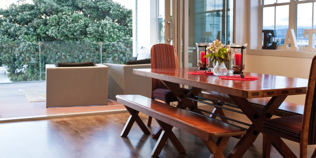 Leon and Michelle Rieter's stylish home. Photo / Your Home and Garden