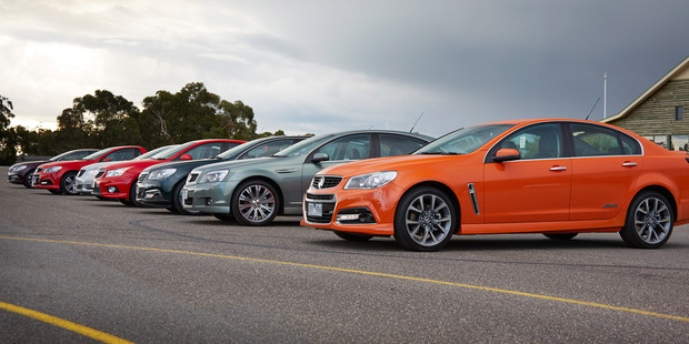 Holden's new VF Commodore was developed alongside a left hand drive version that is sold in the US as a Chevrolet. Photo / Supplied