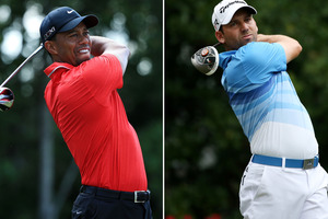 Tiger Woods said he has not spoken to Sergio Garcia and has no plans to do so after the golfers got into a spat that was sparked by racially-tinged comments from the Spaniard. Photo / Getty.